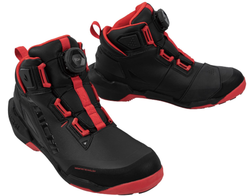Мотоботы Taichi DRYMASTER ARROW Black/Red фото в интернет-магазине FrontFlip.Ru