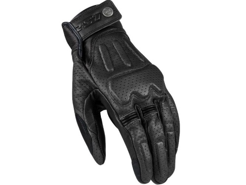 LS2 Мотоперчатки RUST MAN GLOVES черный фото в интернет-магазине FrontFlip.Ru