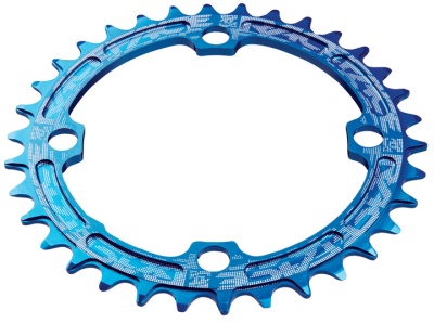 Звезда Race Face Narrow Wide 104x36T Blue (RNW104X36BLU) фото в интернет-магазине FrontFlip.Ru