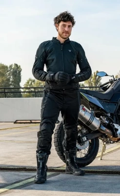 куртка SHIMA JET MEN JACKET BLACK фото в интернет-магазине FrontFlip.Ru