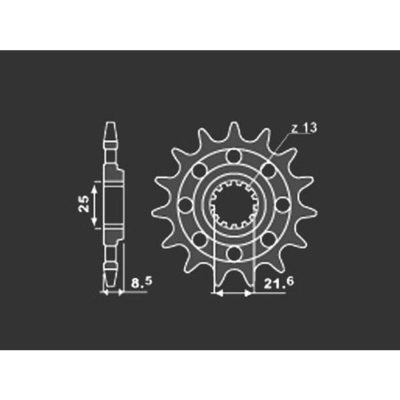 PBR Звезда передняя    2179-17 фото в интернет-магазине FrontFlip.Ru