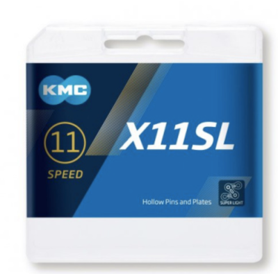 Цепь KMC X11SL 11ск. 118L Gold (BX11SLT18) фото в интернет-магазине FrontFlip.Ru