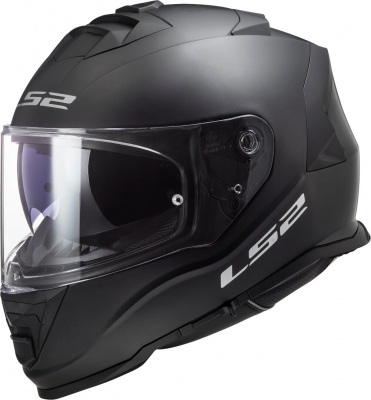 LS2 Мотошлем FF800 STORM SOLID черный матовый фото в интернет-магазине FrontFlip.Ru