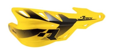 RTech Защита рук Raptor желтая с крепежом (moto parts) фото в интернет-магазине FrontFlip.Ru