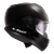 LS2 Мотошлем FF908 STROBE II Solid глянцевый черный фото в интернет-магазине FrontFlip.Ru