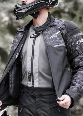 ALPINESTARS Мотозащита TECH-AIR 5 SYSTEM темно-серо-черный, 9310 фото в интернет-магазине FrontFlip.Ru
