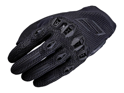 FIVE Перчатки STUNT EVO 2 AIRFLOW черные фото в интернет-магазине FrontFlip.Ru