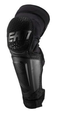 Наколенники Leatt 3DF Knee & Shin Guard Hybrid EXT Black фото в интернет-магазине FrontFlip.Ru