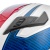 ZEUS Шлем интеграл ZS-813A Термопластик, глянец, Синий/Белый фото в интернет-магазине FrontFlip.Ru