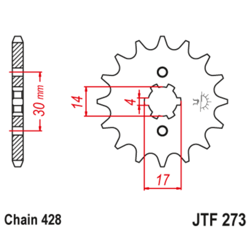 Звезда ведущая , JT 273.14 фото в интернет-магазине FrontFlip.Ru