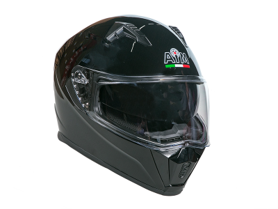 Шлем AiM JK320 Black Glossy фото в интернет-магазине FrontFlip.Ru