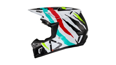 Мотошлем Leatt Moto 8.5 Helmet Kit Tiger 2023 фото в интернет-магазине FrontFlip.Ru