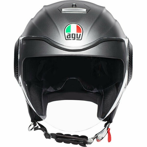 Шлем AGV ORBYT MONO Matt Grey фото в интернет-магазине FrontFlip.Ru