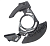 Успокоитель цепи E Thirteen LG1 Race Carbon Chainguide I05 Mount 28-34-38t Bash Black (CG2LRA-100)