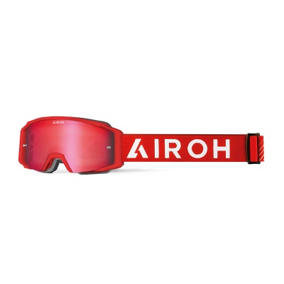 Очки для шлема AIROH GOGGLE BLAST XR1 GBXR108 RED MATT фото в интернет-магазине FrontFlip.Ru