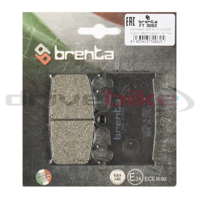[BRENTA] Тормозные колодки FT 3062 Organic фото в интернет-магазине FrontFlip.Ru