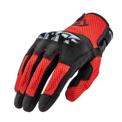 Перчатки Acerbis CE RAMSEY MY VENTED Red фото в интернет-магазине FrontFlip.Ru