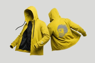 99% Худи горчица фото в интернет-магазине FrontFlip.Ru