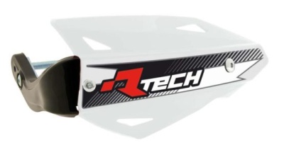 RTech Защита рук Vertigo ATV белая с крепежом (moto parts) фото в интернет-магазине FrontFlip.Ru