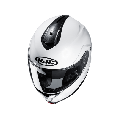HJC Шлем C 91 PEARL WHITE фото в интернет-магазине FrontFlip.Ru