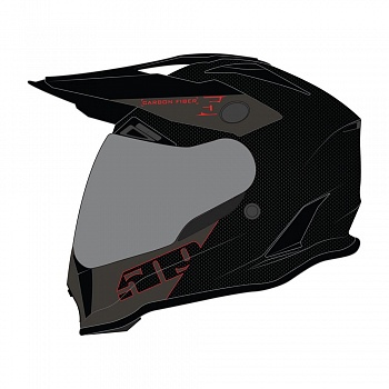 Шлем 509 Delta R3 Carbon Fidlock® (ECE) Red