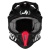 Шлем кроссовый JUST1 J18 Old School, черный матовый фото в интернет-магазине FrontFlip.Ru