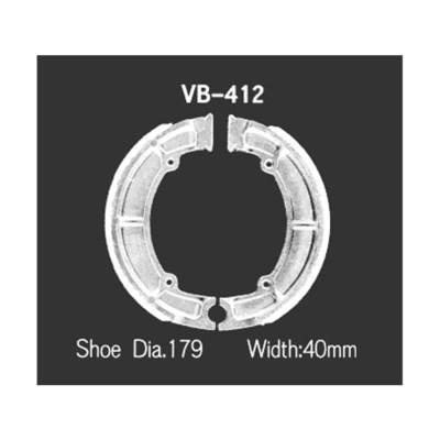 VESRAH   Тормозные колодки VB 412 фото в интернет-магазине FrontFlip.Ru