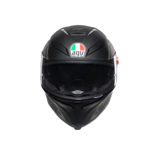 Шлем AGV K-5 S MULTI Tornado Matt Black/Silver фото в интернет-магазине FrontFlip.Ru