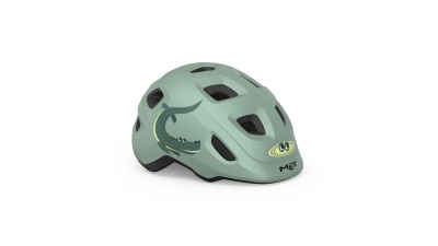 Велошлем детский Met Hooray  Teal Crocodile фото в интернет-магазине FrontFlip.Ru