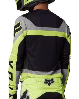 Мотоджерси Fox Flexair Efekt Jersey Flow Yellow фото в интернет-магазине FrontFlip.Ru