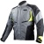 LS2 Мотокуртка PHASE MAN JACKET серо-черно-желтый фото в интернет-магазине FrontFlip.Ru