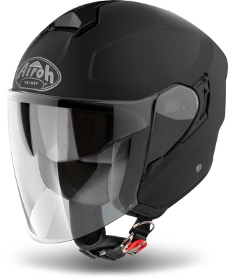 AIROH шлем открытый HUNTER COLOR BLACK MATT фото в интернет-магазине FrontFlip.Ru