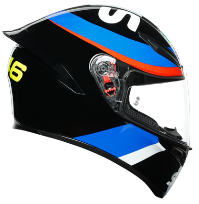 Шлем AGV K-1 REPLICA VR46 Sky Racing Team фото в интернет-магазине FrontFlip.Ru