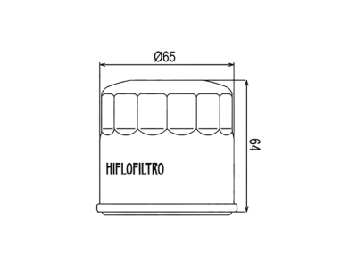 HIFLO  Масл. фильтр  HF204 (F308,SF4007) фото в интернет-магазине FrontFlip.Ru