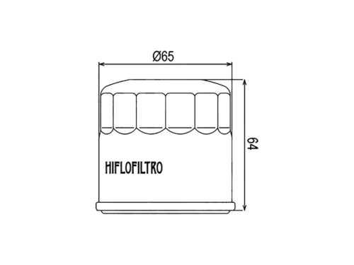 HIFLO  Масл. фильтр  HF204 (F308,SF4007) фото в интернет-магазине FrontFlip.Ru