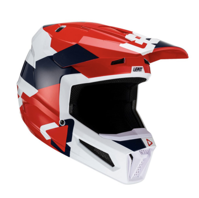 Мотошлем Leatt Moto 2.5 Helmet Royal фото в интернет-магазине FrontFlip.Ru
