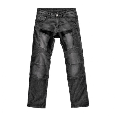 Джинсы с кевларом MOTEQ Rediff, мужской(ие) Черный фото в интернет-магазине FrontFlip.Ru