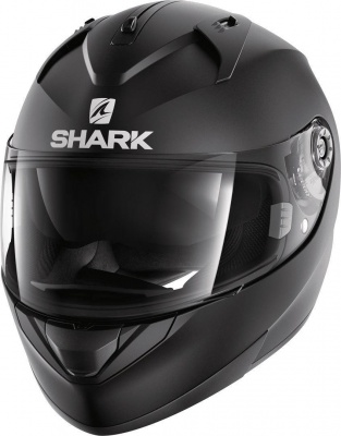 SHARK Шлем RIDILL BLANK Mat KMA Черный Матовый фото в интернет-магазине FrontFlip.Ru