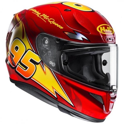 HJC Шлем RPHA 11 LIGHTNI.MCQUEEN DISN PIXAR MC1 фото в интернет-магазине FrontFlip.Ru