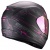 [SCORPION EXO] Мотошлем EXO-390 BEAT, цвет Черный Матовый/Розовый Матовый фото в интернет-магазине FrontFlip.Ru