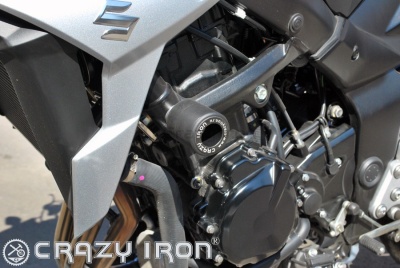 Слайдеры для мотоцикла SUZUKI GSR400 GSR600 CRAZY IRON фото в интернет-магазине FrontFlip.Ru