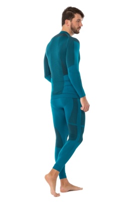 Комплект термобелья мужской V-MOTION F10 изумрудный фото в интернет-магазине FrontFlip.Ru