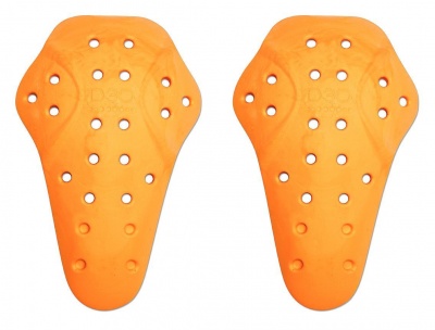 [FURYGAN] Защитные вставки наколенники D3O, цвет Оранжевый фото в интернет-магазине FrontFlip.Ru