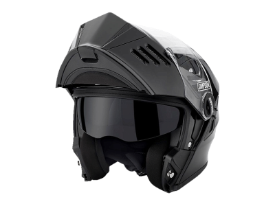 SIMPSON Шлем DARKSOME GLOSS BLACK фото в интернет-магазине FrontFlip.Ru