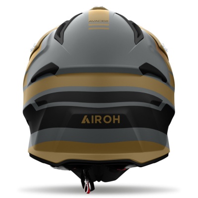 Шлем Airoh AVIATOR ACE 2 SAKE Gold Matt фото в интернет-магазине FrontFlip.Ru