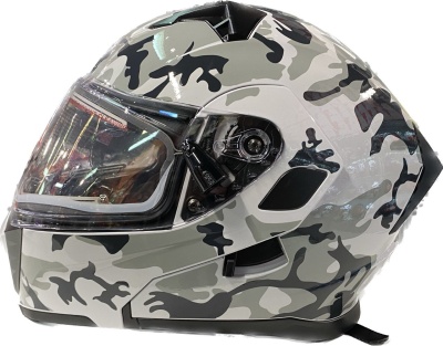 Шлем для снегохода AIM 906 Camouflage Glossy фото в интернет-магазине FrontFlip.Ru