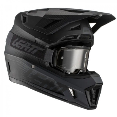 Мотошлем Leatt Moto 7.5 Helmet Kit Black 2021 фото в интернет-магазине FrontFlip.Ru
