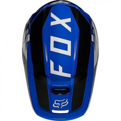 Мотошлем Fox V1 Oktiv Helmet Blue фото в интернет-магазине FrontFlip.Ru