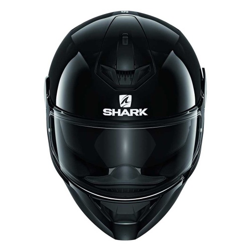 SHARK Мотошлем D-SKWAL 2 BLANK BLK Черный Глянцевый фото в интернет-магазине FrontFlip.Ru