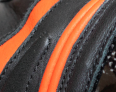 MCP Мотоперчатки Lasser черно-оранжевый фото в интернет-магазине FrontFlip.Ru